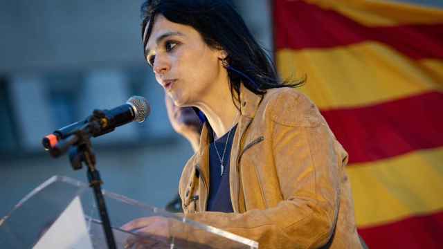 La candidata de Aliança Catalana por Girona, Sílvia Orriols