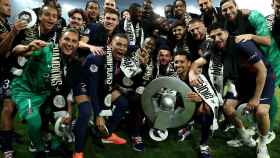 El PSG celebra la Ligue 1 en el último partido de Mbappé en el Parque de los Príncipes