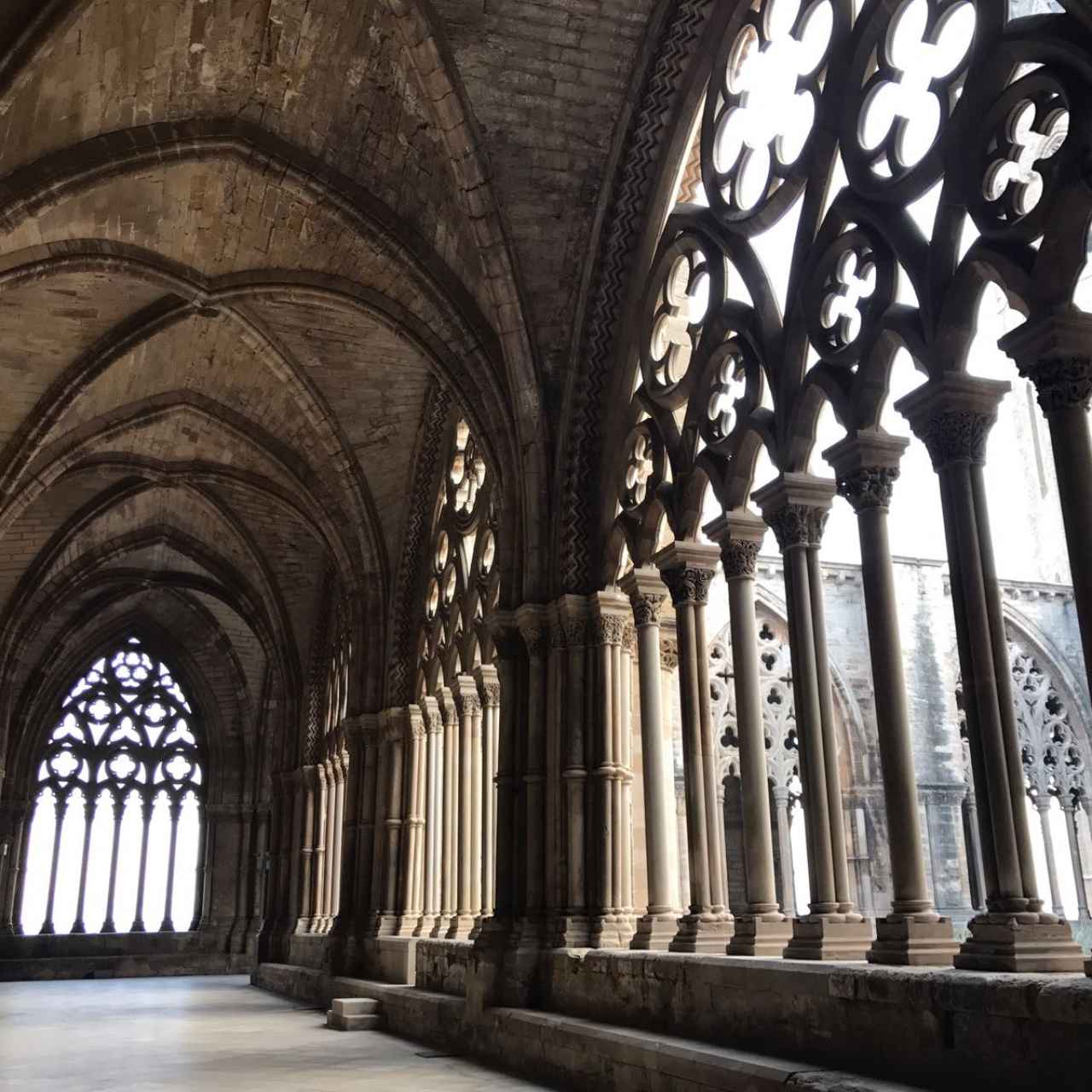 Interior de la Seu Vella de Lleida