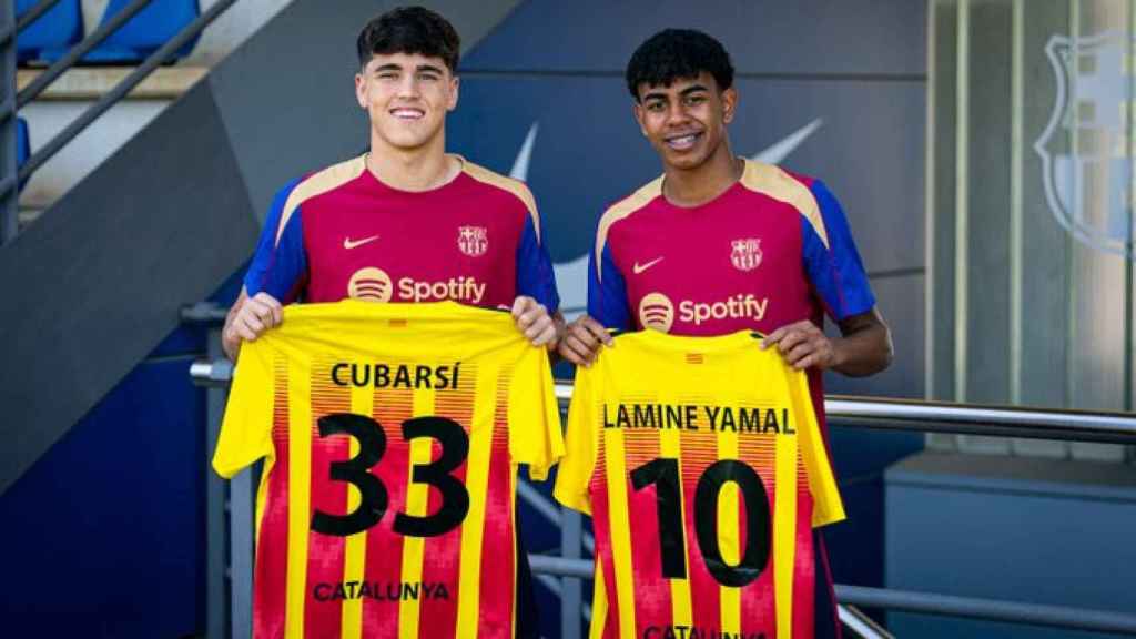 Pau Cubarsí y Lamine Yamal, convocados con la selección catalana