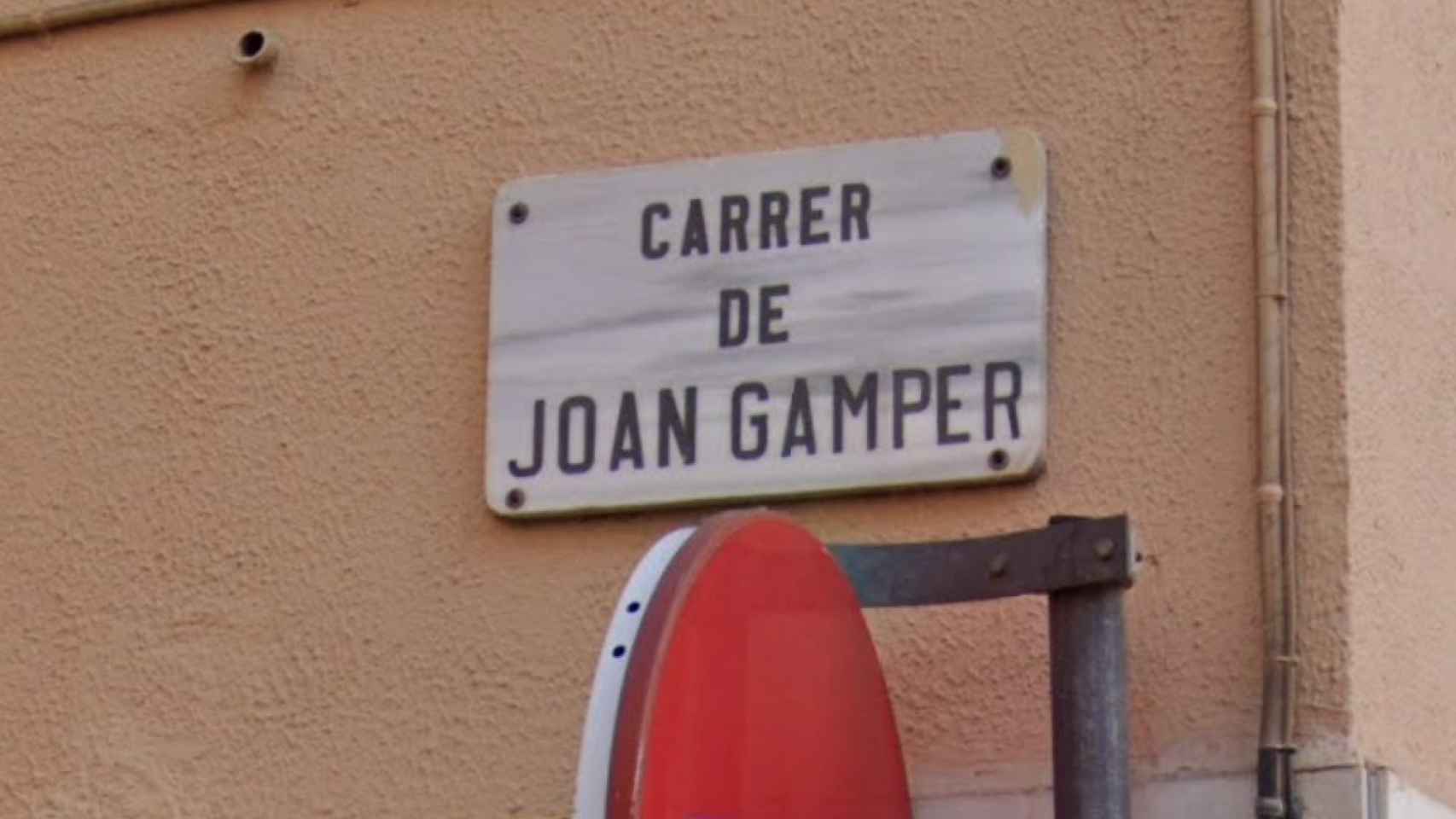 Calle Joan Gamper, en Barcelona