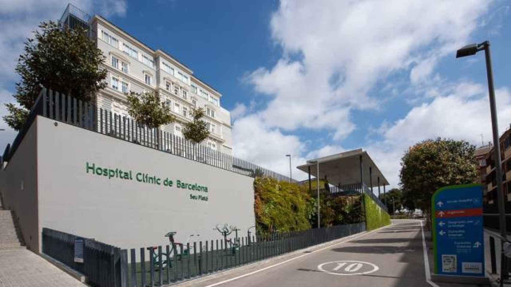 La sede Plató del Hospital Clínic