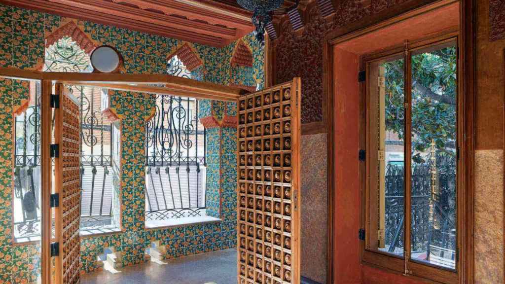 Interior de la Casa Vicens de Gaudí