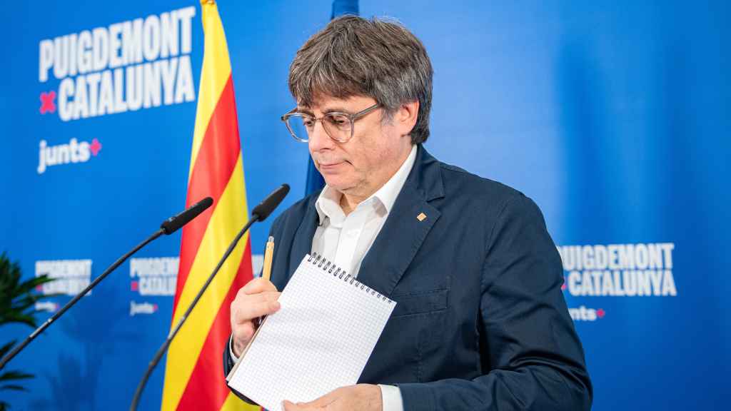 El candidato de Junts a la Generalitat de Catalunya, Carles Puigdemont