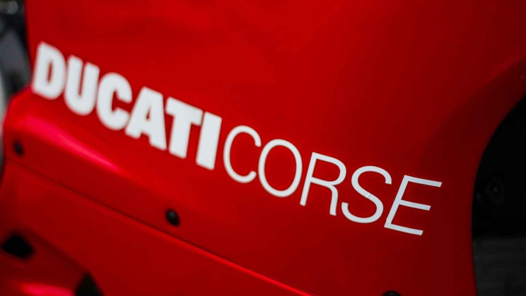 Detalle de una carrocería Ducati