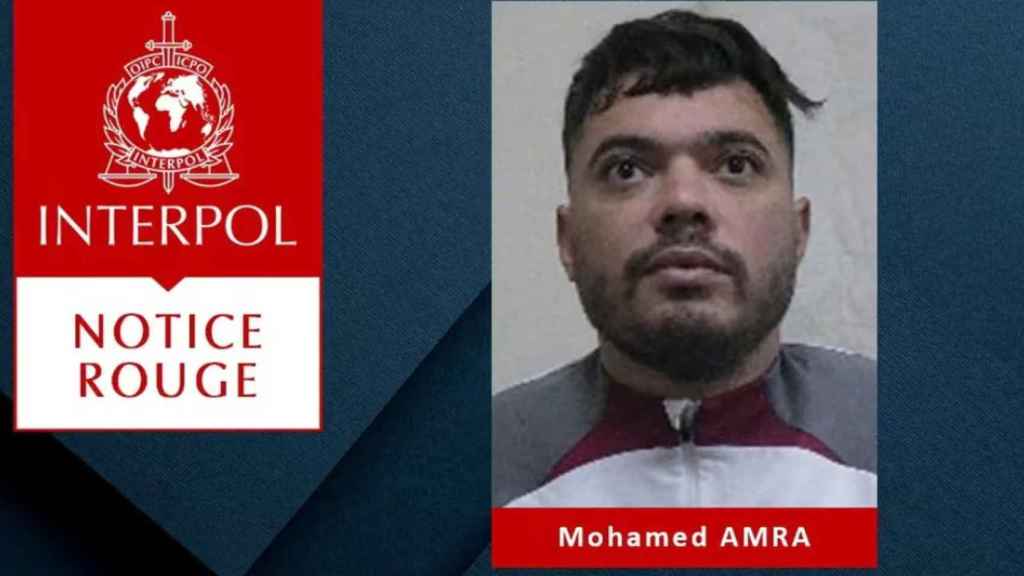 Alerta roja de Interpol para capturar a Mohamed Amra