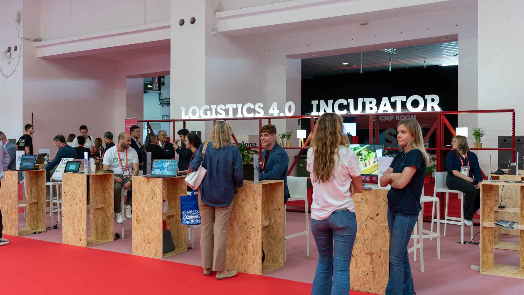 'Stand' de la Logistics 4.0 Incubator en el Salón Internacional de la Logística de 2023