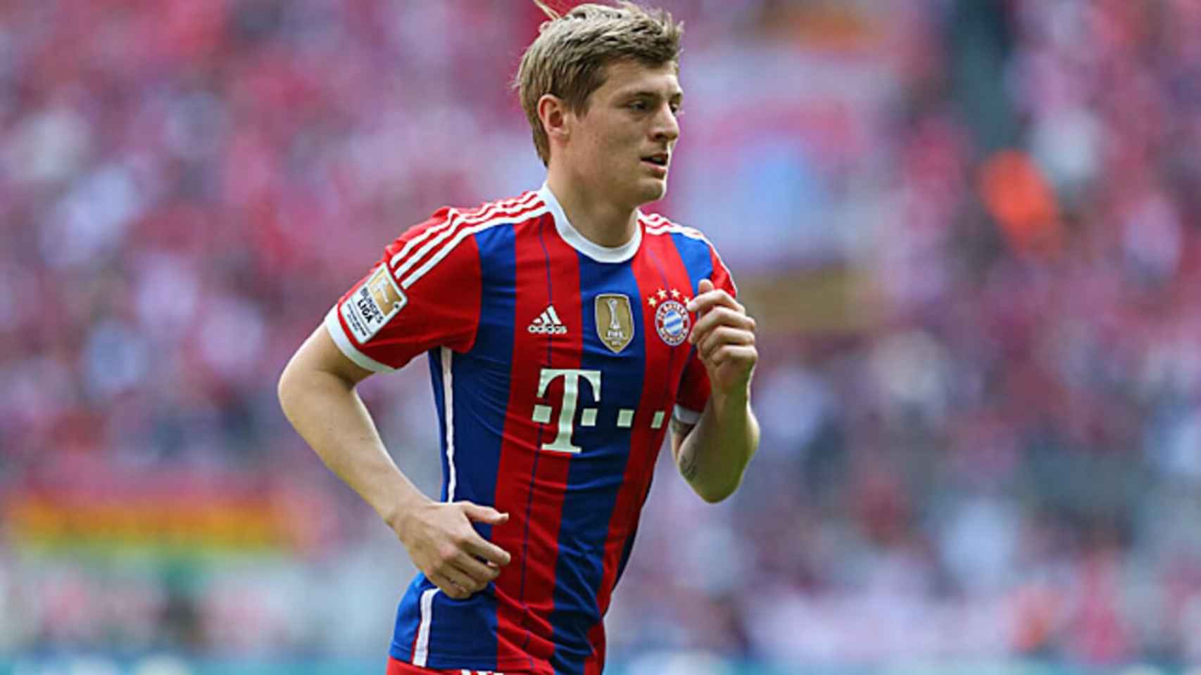 Toni Kroos con la camiseta del Bayern