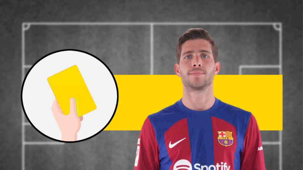 Tarjeta amarilla: Sergi Roberto