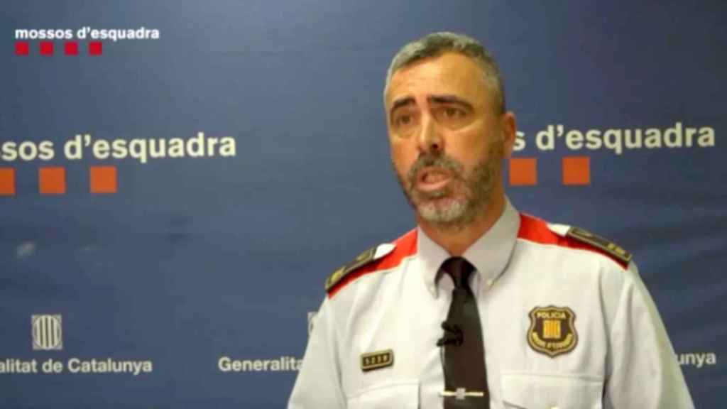 Ramon Chacón,  jefe de Investigación Criminal de los Mossos d'Esquadra