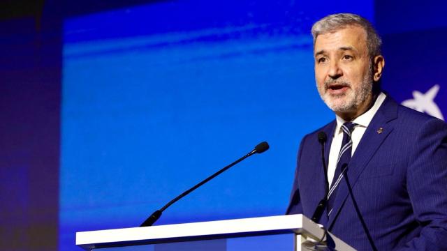 Jaume Collboni, en su discurso inaugural