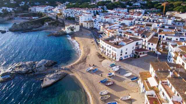 Vista aérea de Calella de Palafrugell