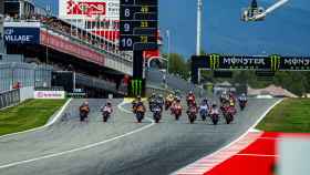 Imagen de la carrera de MotoGP en el Circuito de Catalunya en Montmeló