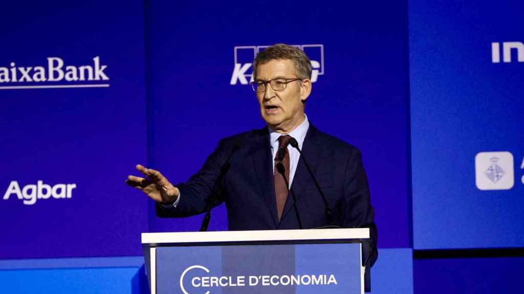 Alberto Nuñez Feijoo en el Circulo d'Economia 2024