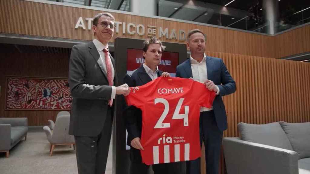 El Atlético de Madrid anuncia el acuerdo con ComAve