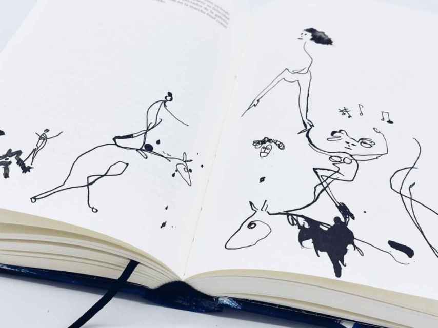 Ilustración de Alberto Garrido sobre los 'Cuentos de Kafka'