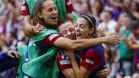 La euforia del Barça Femenino por el gol del Aitana Bonmatí