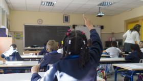 Niños en un colegio