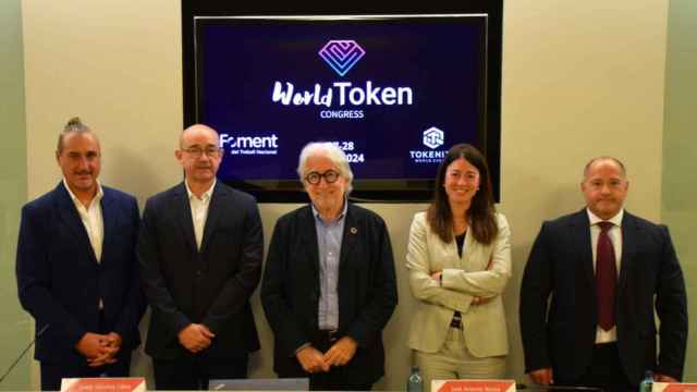 Presentación del World Token Congress, que se celebrará en Barcelona el 27 y 28 de noviembre