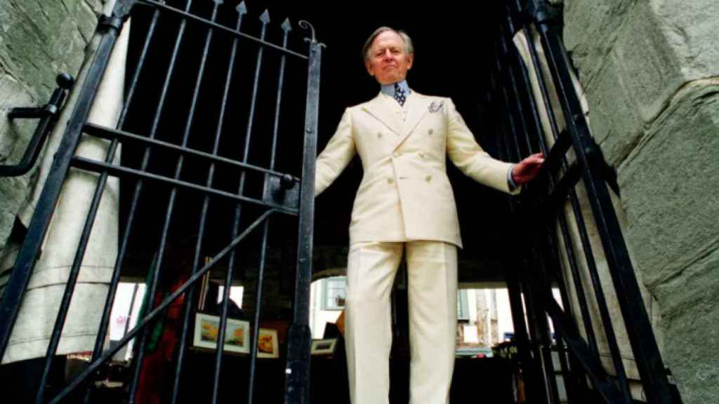 El periodista y escritor Tom Wolfe