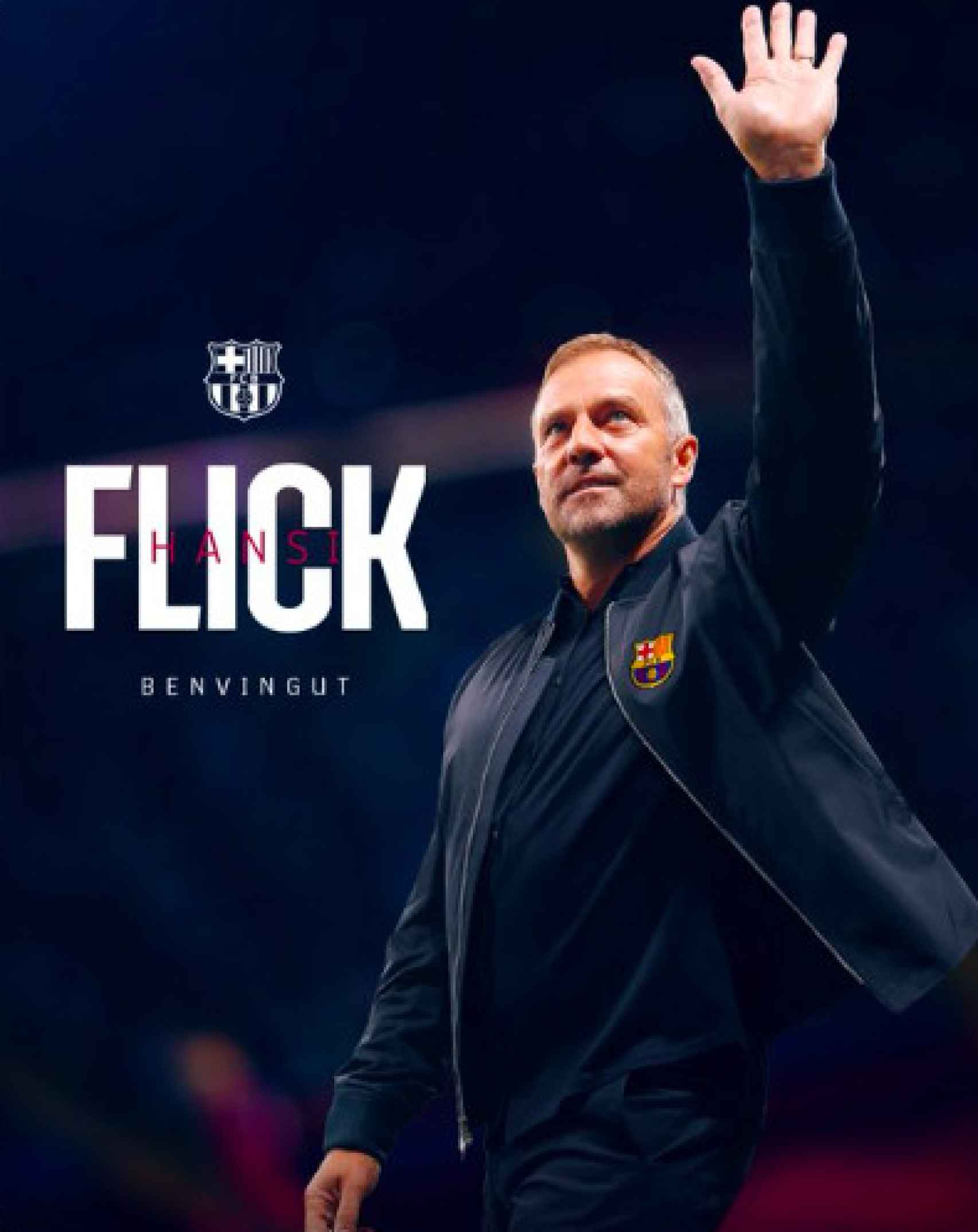 El Barça anuncia el fichaje de Flick