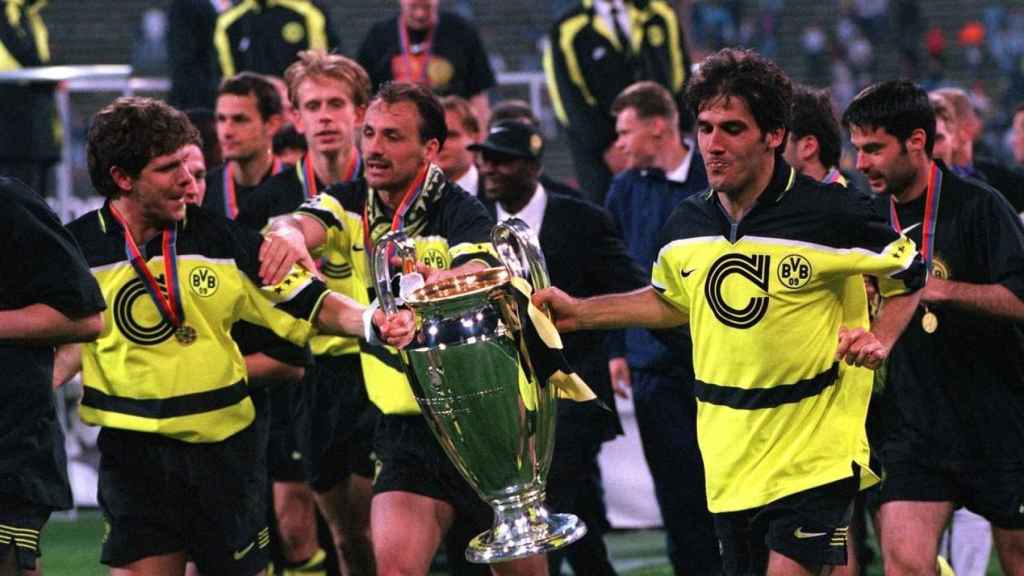 El Borussia Dortmund, campeón de europa en 1997