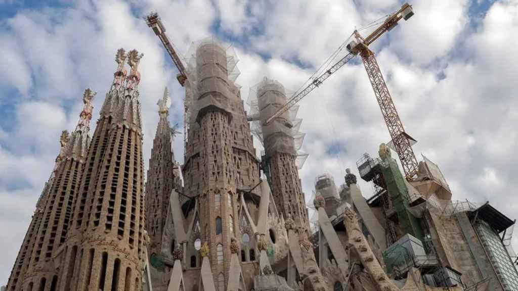 La basílica de la Sagrada Familia, obra cumbre de Antoni Gaudí