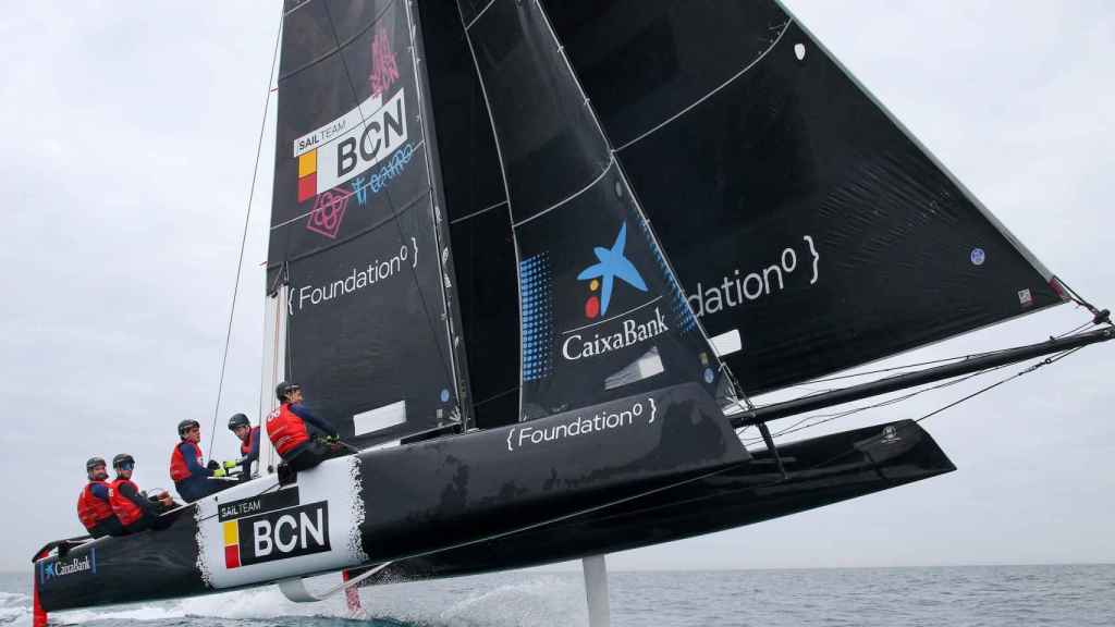 Imagen del Sail Team BCN, el equipo español de jóvenes y féminas