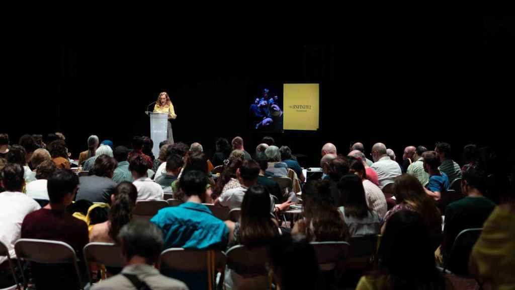 Carme Portaceli en la presentación de la temporada 2024-25 del TNC