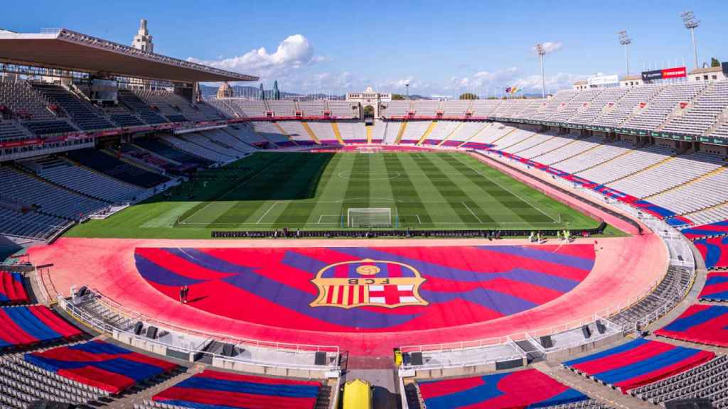 El Estadio de Montjuïc, hogar provisional del Barça de Laporta