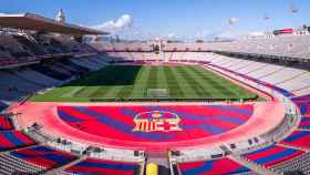 El Estadio de Montjuïc, hogar provisional del Barça de Laporta