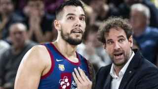 "Te quedan dos telediarios", así fue la gran enganchada entre Grimau y Willy Hernangómez en el Barça de basket