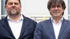 Oriol Junqueras y Carles Puigdemont, en 2021