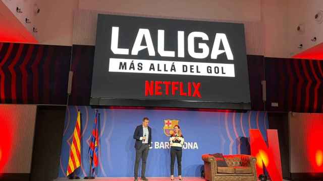 La Liga y Netflix presentan su propio documental en el Camp Nou