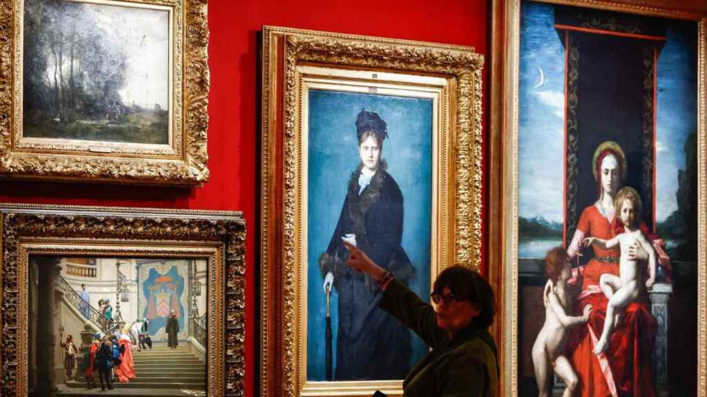 Algunos de los lienzos expuestos en el Museo de Orsay con ocasión de la muestra ‘Paris 1874. Inventer l’impressionnisme’, abierta hasta el 14 de julio.