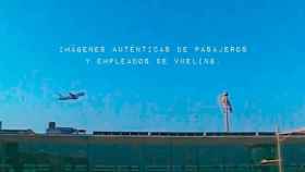 Imagen de la campaña de celebración de los 20 años de Vueling.