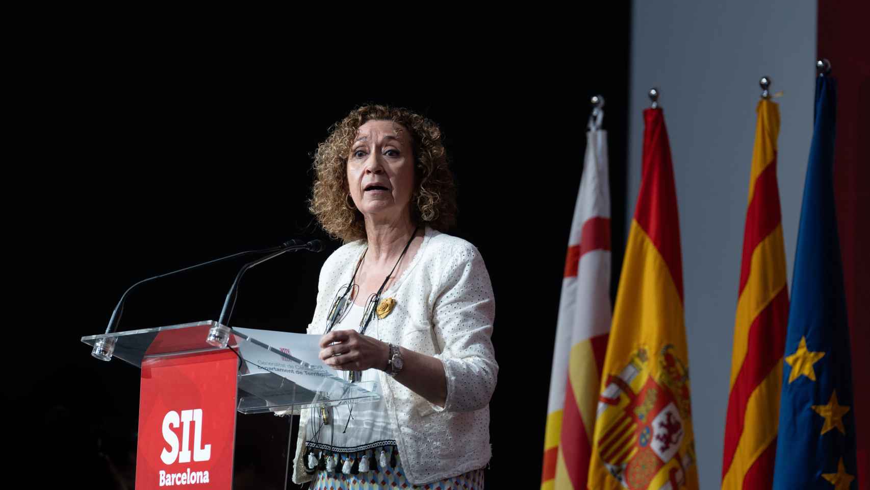 Ester Capella, 'consellera' de Territorio