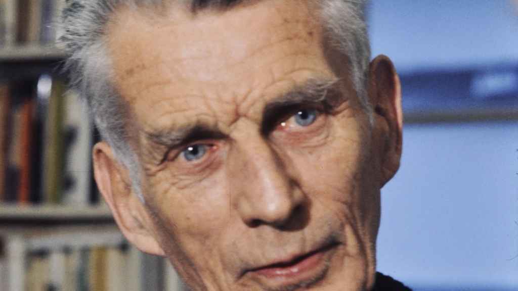 El escritor Samuel Beckett