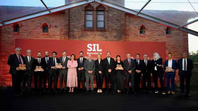 Los premiados en la Noche de la logística del SIL
