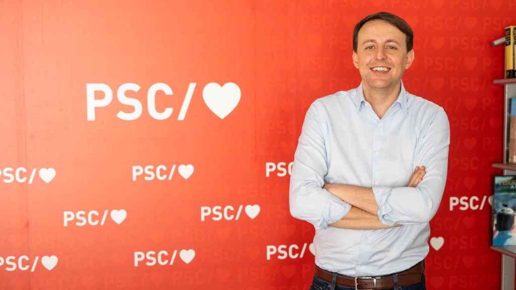 El candidato del PSC a las elecciones europeas Javi López
