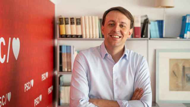 El candidato del PSC a las elecciones europeas Javi López