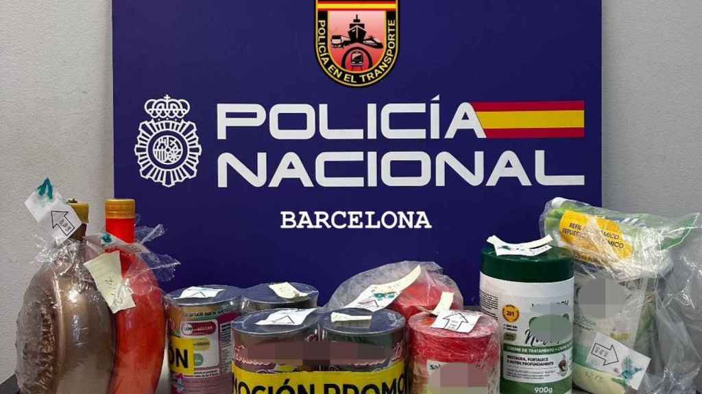Alijo recuperado por los agentes de la Policía Nacional