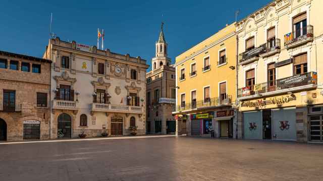 Plaza de la Vila de Vilafranca del Penedès