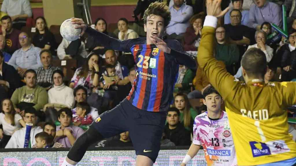 Martí Soler, con el Barça en la pasada Copa del Rey