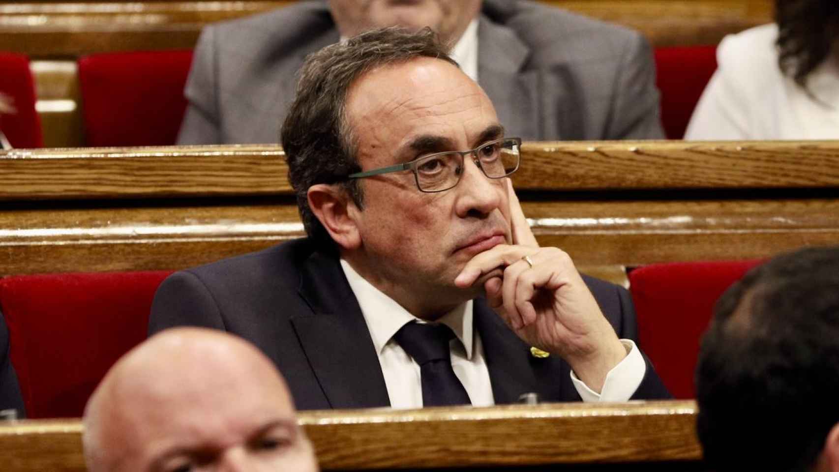 El presidente del Parlament, el independentista de Junts Josep Rull