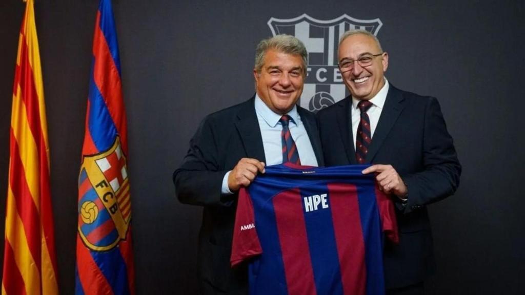 Acuerdo entre el Barça y Hewlett Packard