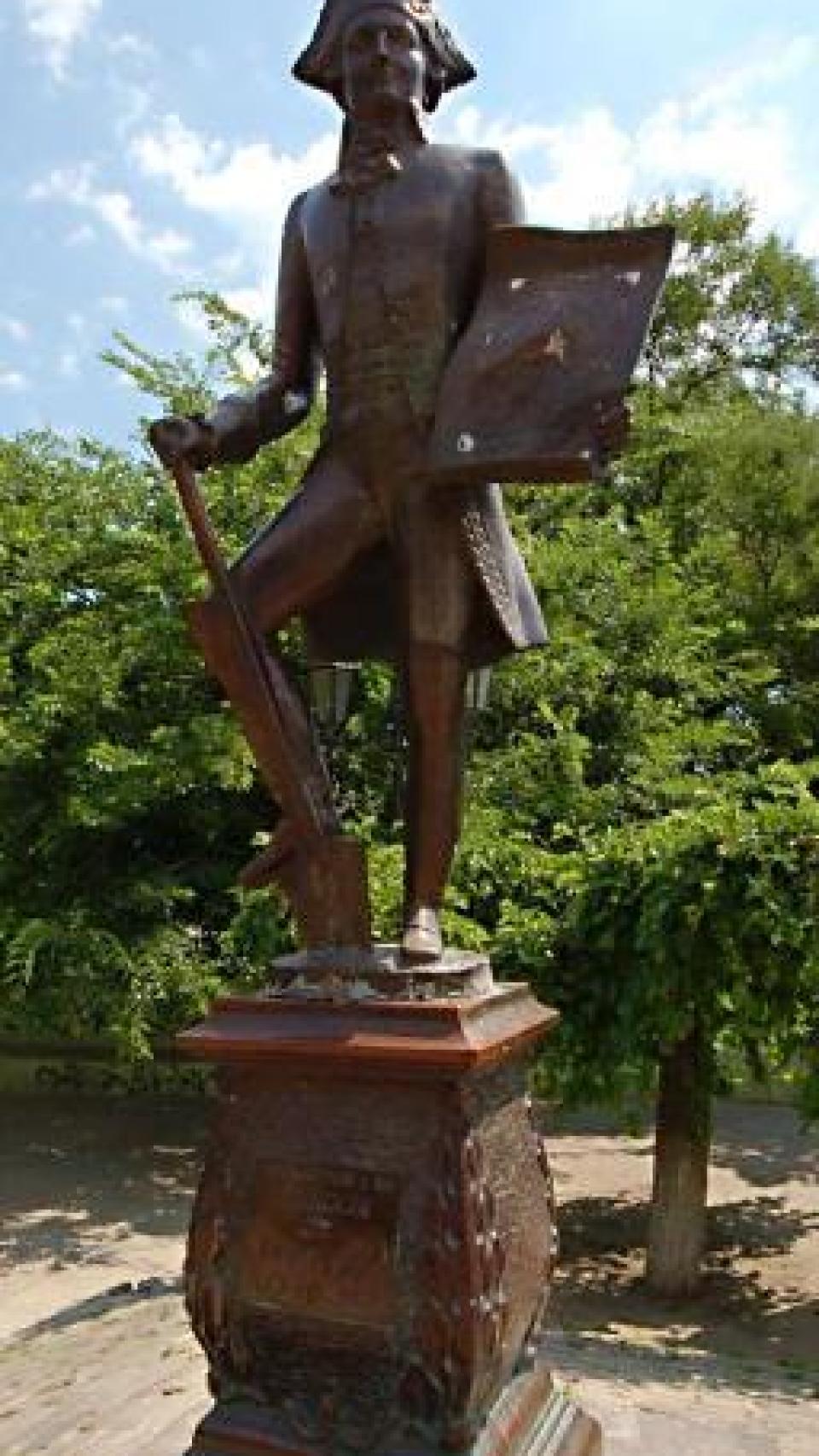 Estatua de José de Ribas, en Odesa