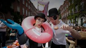 Dublineses celebran el 'Bloomsday'