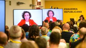 Discurso de Marta Rovira desde Suiza durante el Consejo Nacional de ERC celebrado en Barcelona este 14 de junio