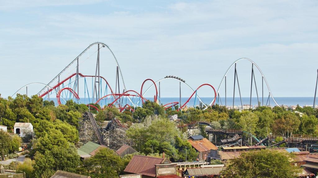 Montañas rusas en PortAventura